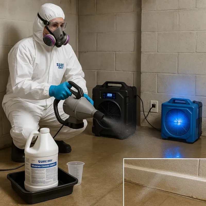 Sanitization and Odor Removal process in Fairmont, WV