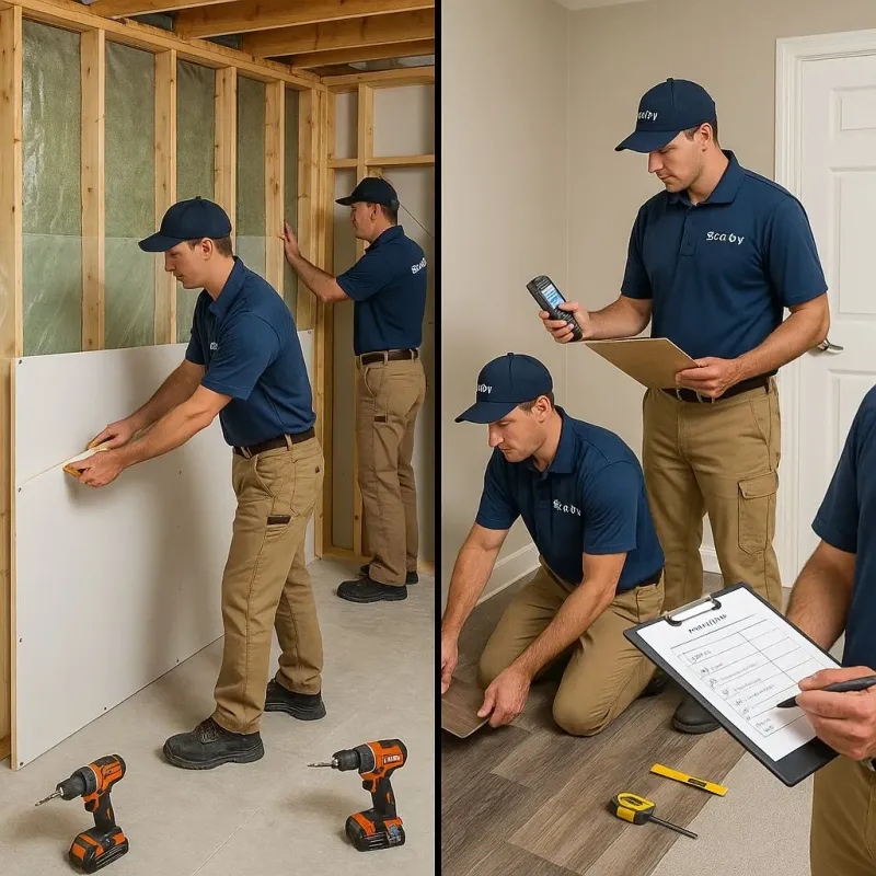Repairs and Reconstruction process in Fairmont, WV